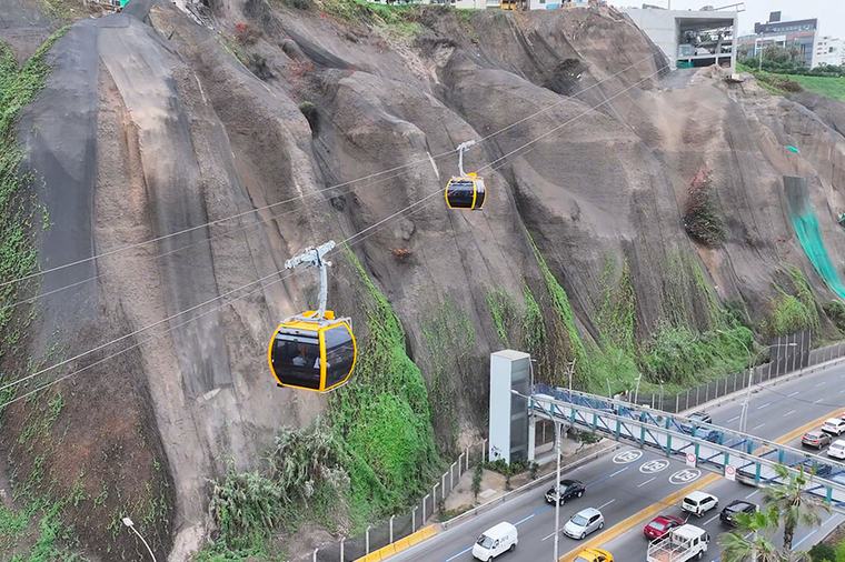 Lima a la vanguardia: teleférico en marcha