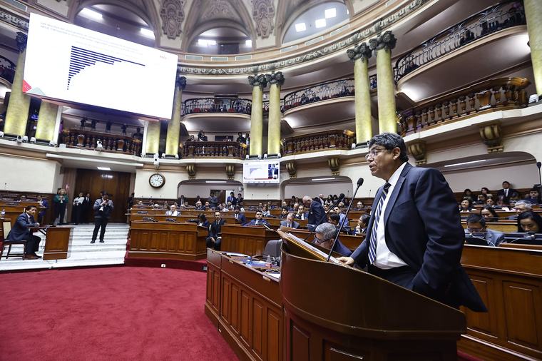 Ministro Elmer Cuba: Pago de personal y pensiones previsto en el presupuesto público 2027 asciende a S/112.886 millones