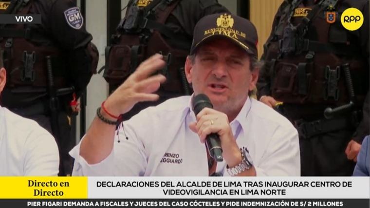 Renzo Reggiardo confirma creación de la "Guardia Metropolitana" y solicita la inscripción de la marca ante Indecopi