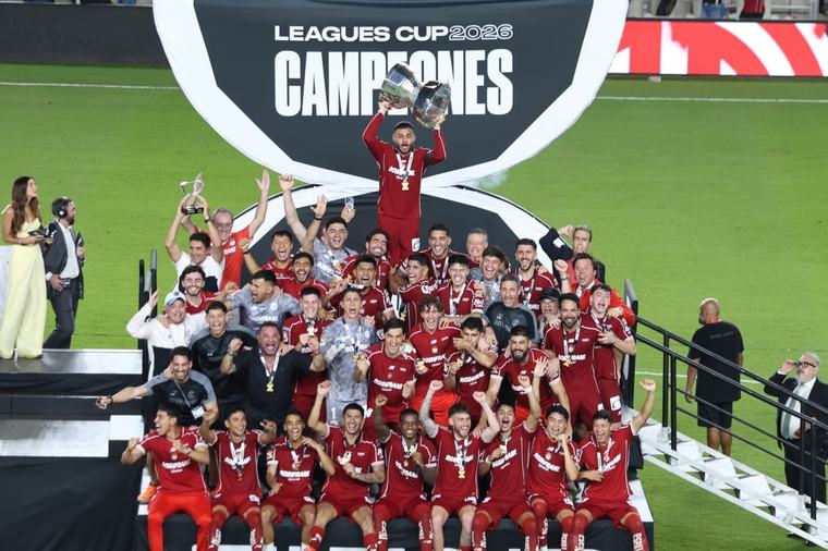 Toluca campeón de la Leagues Cup tras vencer 2-0 a Monterrey