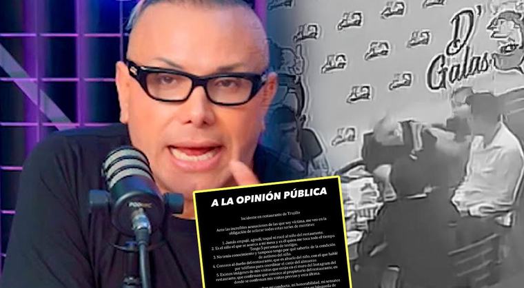 Carlos Cacho se PRONUNCIA tras ser acusado de AGREDIR y DISCRIMINAR a menor con autismo en Trujillo: “Jamás lo empujé…”
