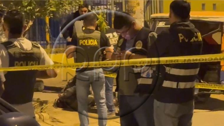 Un presunto delincuente fue abatido en enfrentamiento con policías en San Martín de Porres