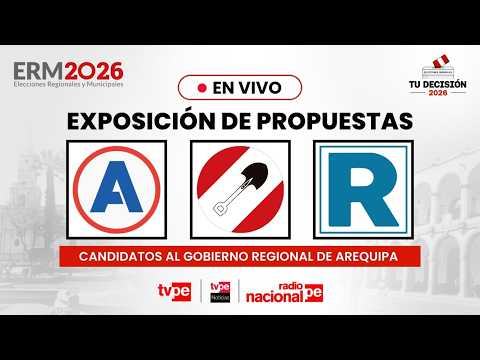 Candidatos gobierno regional Arequipa: Alianza Para El Progreso, Renovación Popular, Acción Popular