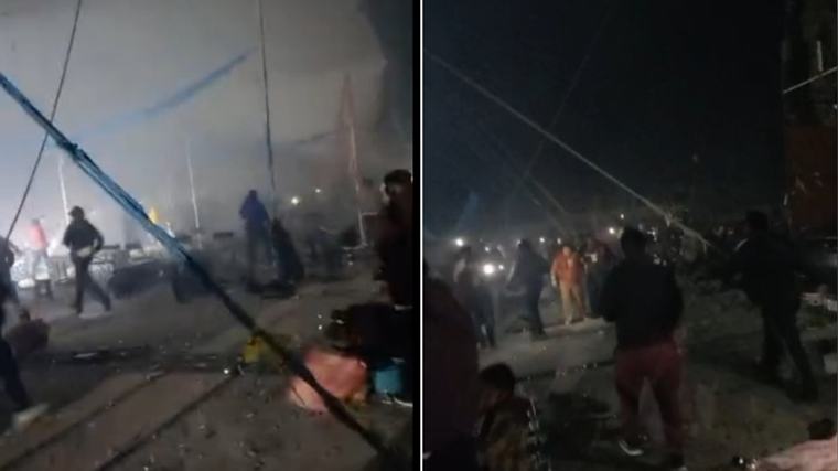 Al menos 10 personas mueren por un accidente con pirotecnia en central estado de México
