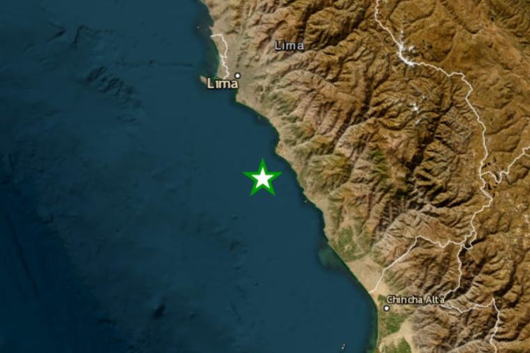 Sismo de magnitud 3,4 se registró cerca de Chilca, en Cañete