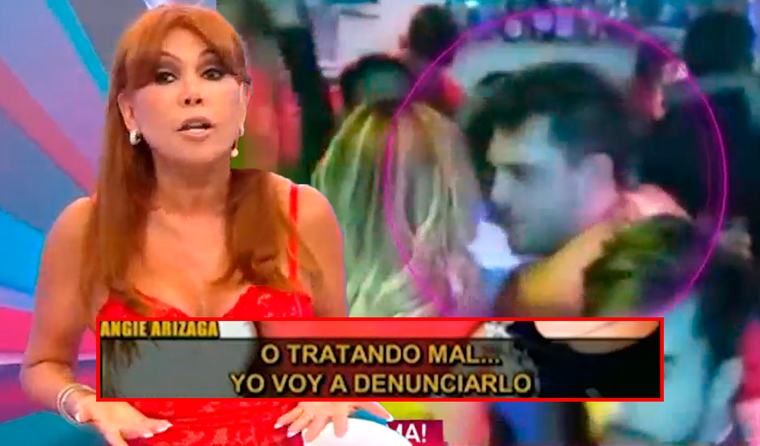 Nicola Porcella acusa a la prensa peruana de "dañar su imagen", pero Magaly Medina le recuerda todos sus escándalos