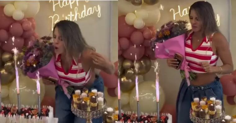 Alejandra Baigorria pide peculiar deseo en su fiesta de cumpleaños: "Que me dejen de j**er, por favor"