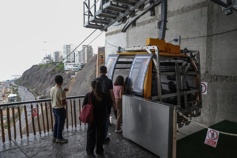 De la primera piedra a la ejecución de la obra: así evolucionó el teleférico de Miraflores