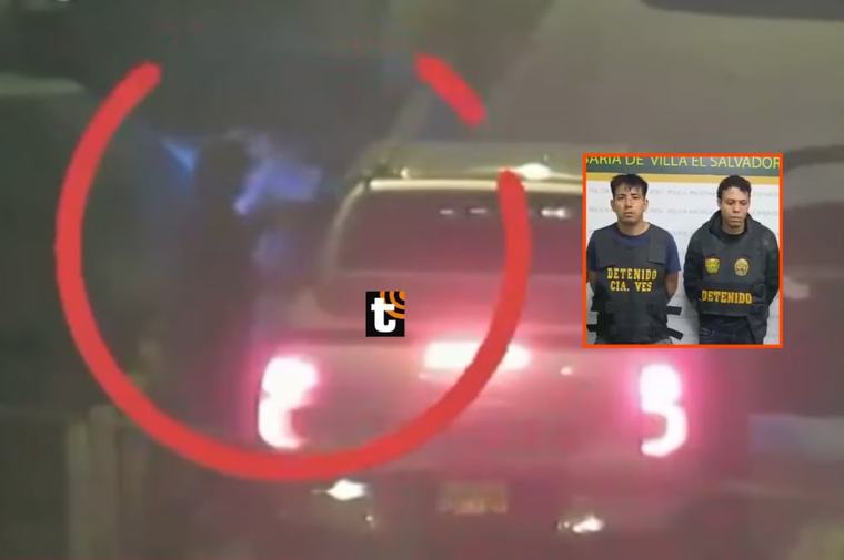 ¡Roban camioneta a policía! Ladrones fueron capturados tras ardua persecución en Villa El Salvador