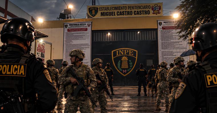 Gobierno declara estado de emergencia en cinco penales de alta peligrosidad y refuerza control penitenciario