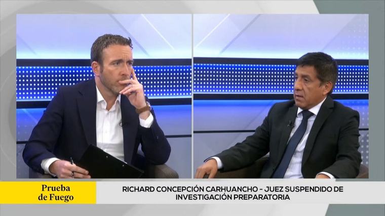 Richard Concepción Carhuancho calificó de "inviable y selectiva" la demanda de Pier Figari y denunció persecución civil contra los jueces