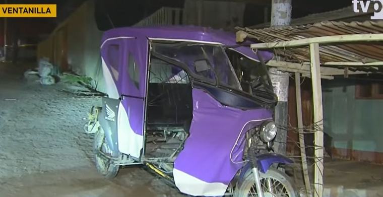 Sicarios atacan a balazos a un joven mototaxista y hieren a una mujer en Ventanilla