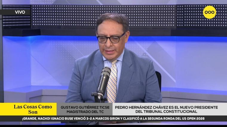 Gustavo Gutiérrez Ticse sobre elección de Pedro Hernández como nuevo presidente del TC: "Ha obtenido el resultado por el voto de Monteagudo"