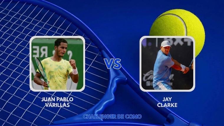 Juan Pablo Varillas vs Jay Clarke: ¿a qué hora juegan y dónde ver la semifinal del Challenger de Como?