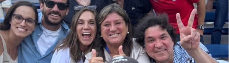 Ignacio Buse y el apoyo de su familia en el US Open 2026