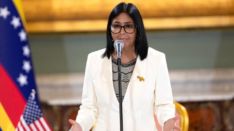Delcy Rodríguez dice que habrá elecciones en la medida en que Venezuela "esté preparada"