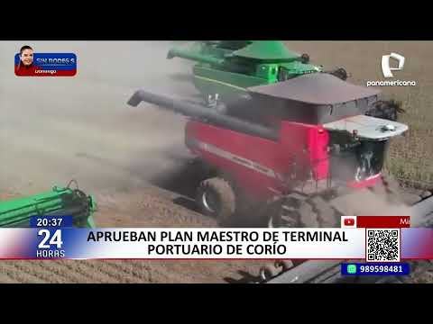 Aprueban plan maestro de terminal prontuario de corío