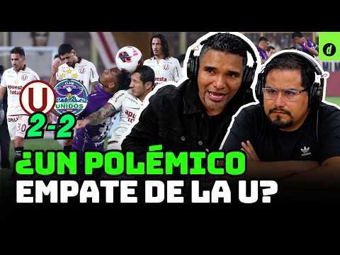 REACCIÓN DEPOR tras POLÉMICA en UNIVERSITARIO 2-2 COMERCIANTES UNIDOS