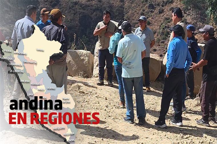 Andina en regiones: nuevos canales de riego para más de 300 agricultores de Otuzco