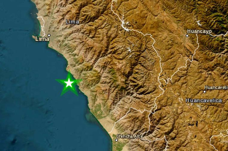 Sismo de magnitud 3,4 se registró en Lima y Callao, reportó el IGP