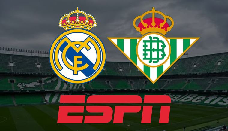 ESPN EN VIVO por Internet — dónde mirar Real Madrid vs. Betis EN DIRECTO AHORA por TV y Streaming Online