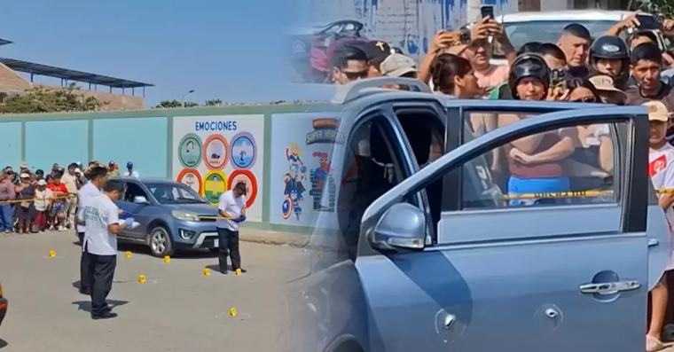 Chimbote: asesinan a balazos padre de familia frente a jardín cuando esperaba a su hijo