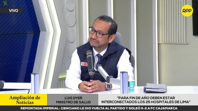 Luis Dyer sobre pedido de facultades legislativas en Salud: "Nuestra meta a corto plazo es la transformación digital y mejorar la parte administrativa"