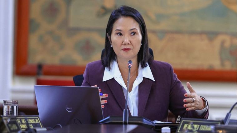 Keiko Fujimori sobre Fernando Cerimedo: "No ha participado en nuestra campaña electoral"