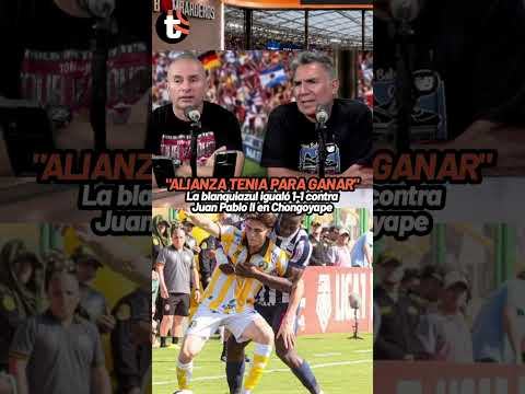 "ALIANZA TENÍA PARA GANAR": ANÁLISIS POST PARTIDO ALIANZA LIMA 1-1 JUAN PABLO II #LosBombarderos