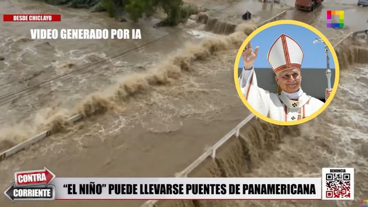 Papa León XIV vuelve a Chiclayo en medio de una amenaza latente por El Niño