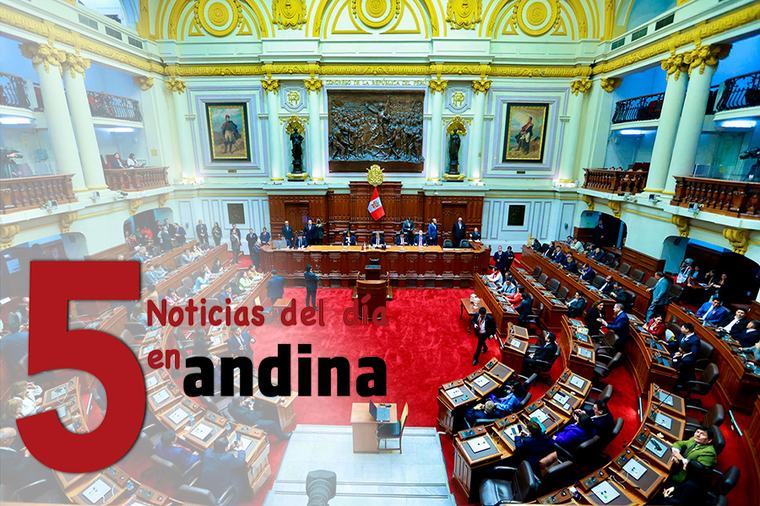 Las 5 del día: Congreso debate hoy Ley de Presupuesto 2027