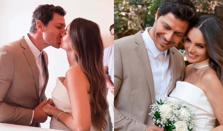Cachaza se casa con brasileño André Bankoff: pareja grita su amor con tierno mensaje tras íntima ceremonia