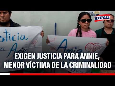 🔴🔵 Padres de familia exigen justicia para Annie, menor herida por una bala perdida