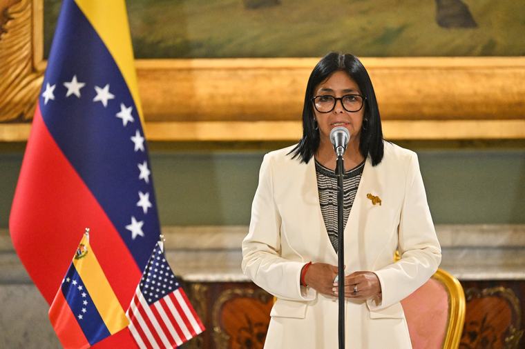 Venezuela: Delcy Rodríguez espera que el gran acuerdo petrolero beneficie al pueblo de Estados Unidos