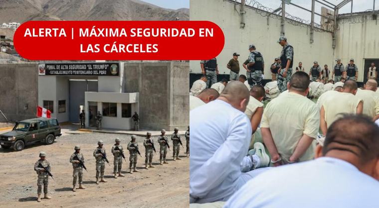 ¡MÁXIMA ALERTA EN 5 PENALES! Gobierno RESTRINGE derechos y despliega a la PNP y FF. AA.
