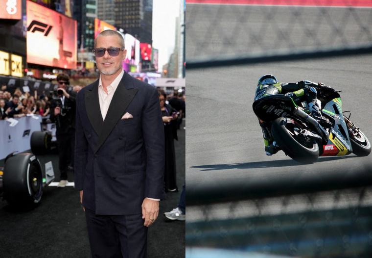 “Daría todo por ser como él”: Brad Pitt revela quién es su gran ídolo de MotoGP