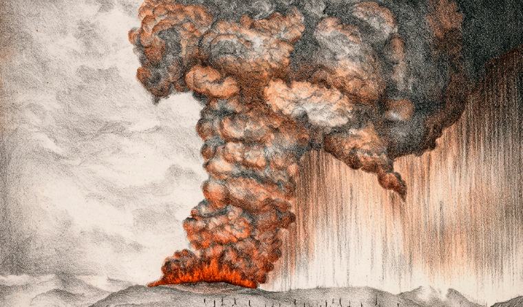 La erupción que cambió cómo vemos la Tierra hace 143 años: se escuchó a más de 4.000 km y tuvo la fuerza de 13.000 bombas de Hiroshima