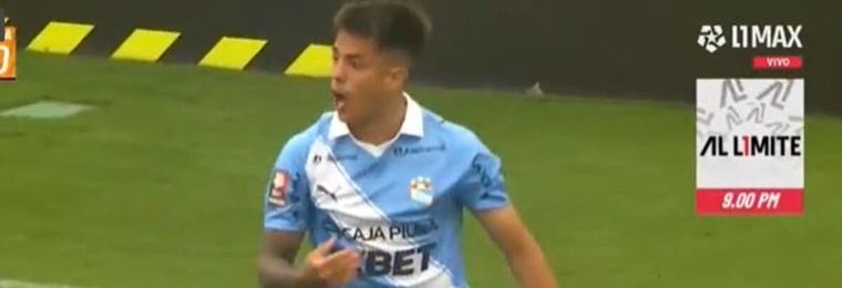 Gol madrugador: Santiago González marcó el 1-0 de Sporting Cristal vs Chankas por Liga 1