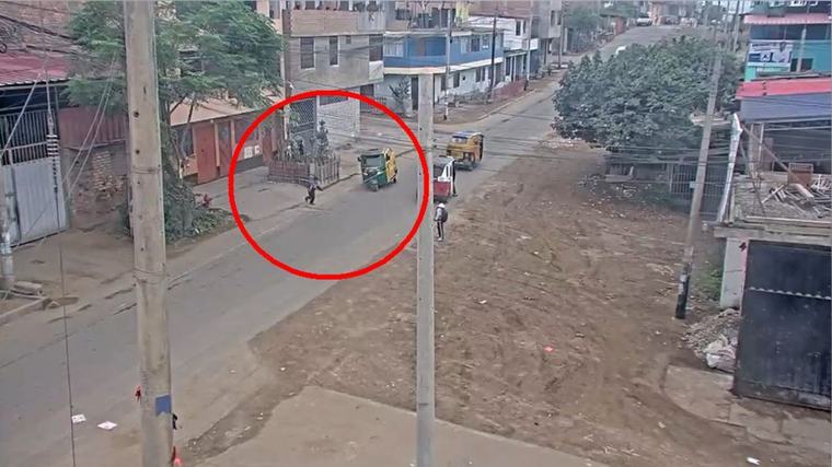 Escolar fue embestido por mototaxi en San Juan de Miraflores [VIDEO]