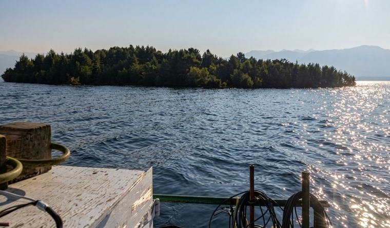 La misteriosa isla que apareció en un lago de Canadá, desapareció de los satélites y volvió a ser localizada 30 kilómetros más lejos