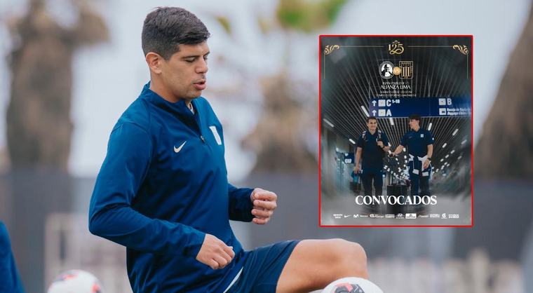 Alianza Lima y su preocupante lista de convocados para partido contra Juan Pablo II por el Torneo Clausura