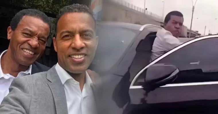 Hijo de Julio César Uribe enfurece tras cobarde agresión a su padre: "Delincuente de m..."