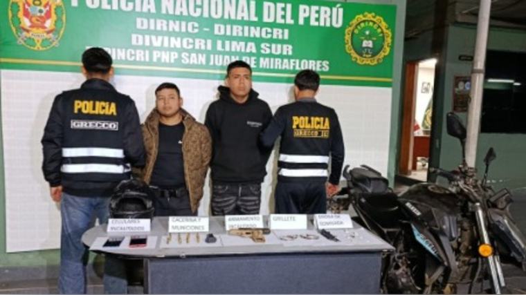 PNP captura a dos presuntos implicados en asesinato de dirigente de olla común