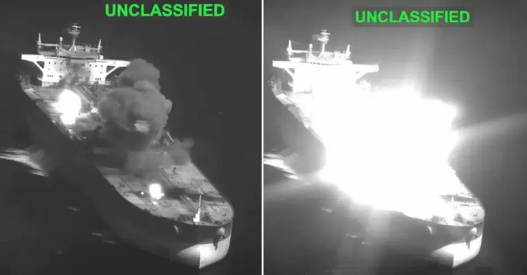 Estados Unidos destruye tres petroleros iraníes tras intento de ataque contra sus buques de guerra