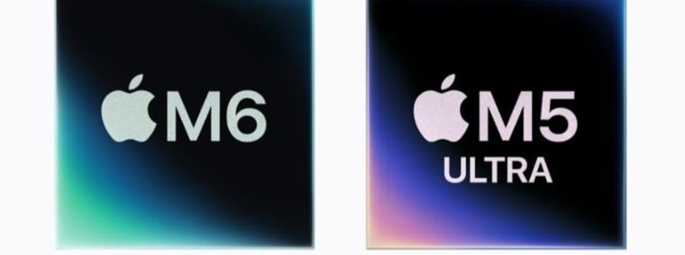 Apple presenta los procesadores M6 y M5 Ultra, los más potentes para el procesamiento de la IA a nivel local