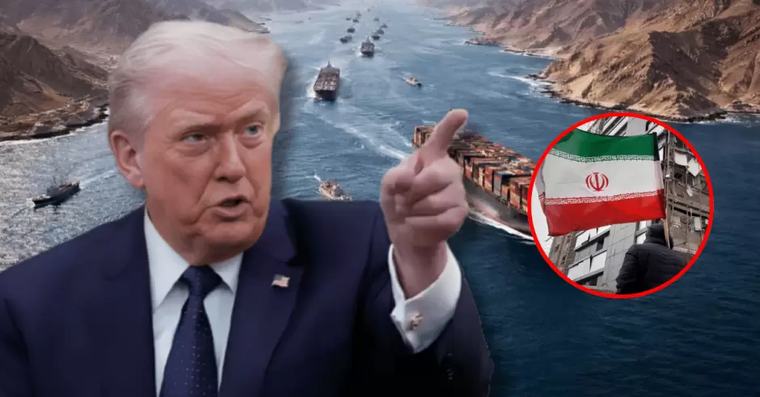 Donald Trump propone ponerle su nombre al estrecho de Ormuz mientras crece tensión con Irán