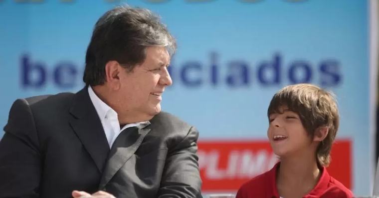 Federico Dantón reaparece y sorprende por su gran parecido con su padre, Alan García