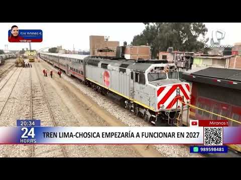Empiezan gestiones para trenes Lima