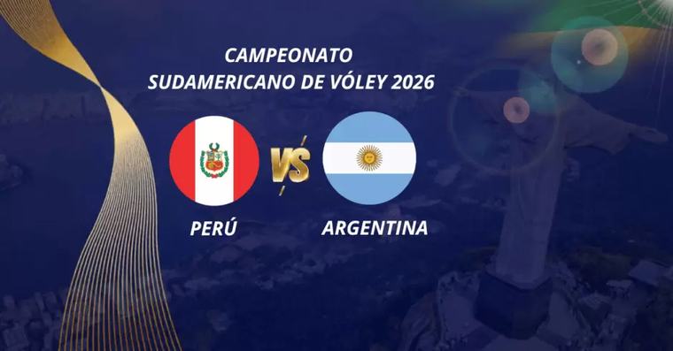 Perú vs. Argentina EN VIVO: día, horario y dónde ver el duelo por el Campeonato Sudamericano de Vóley 2026