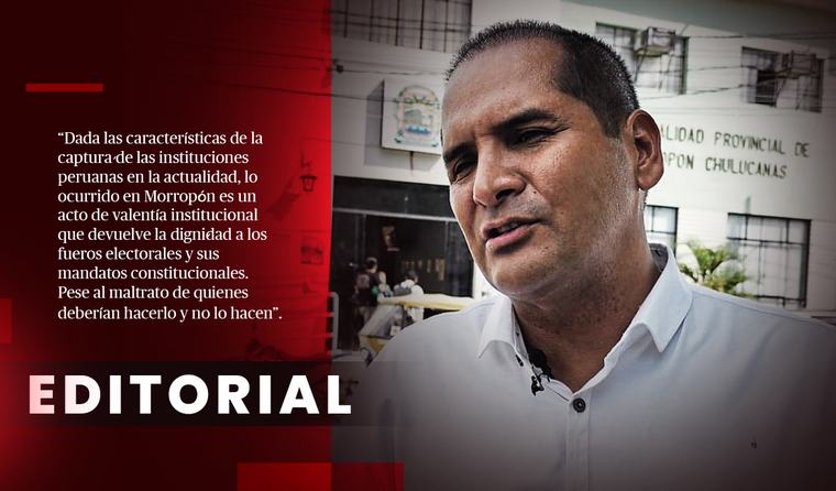Morropón le devuelve dignidad al sistema electoral